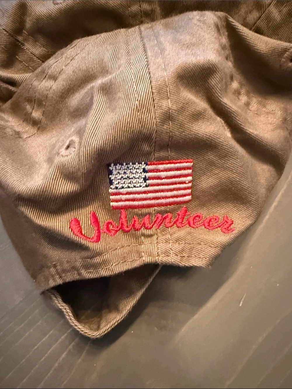 Iditarod 2010 Embroidered Khaki Baseball Cap volunteer collectible never worn